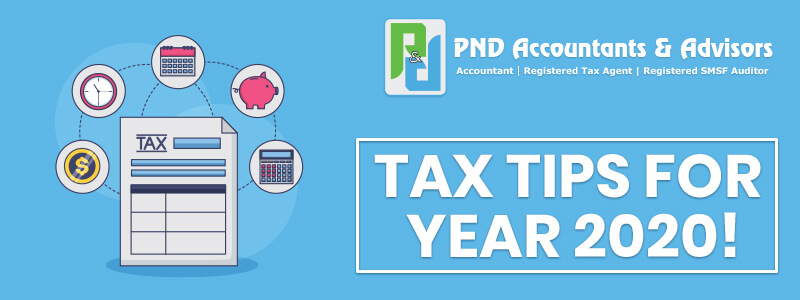Tax tips for the year 2020